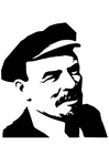 Dibujo para colorear Lenin