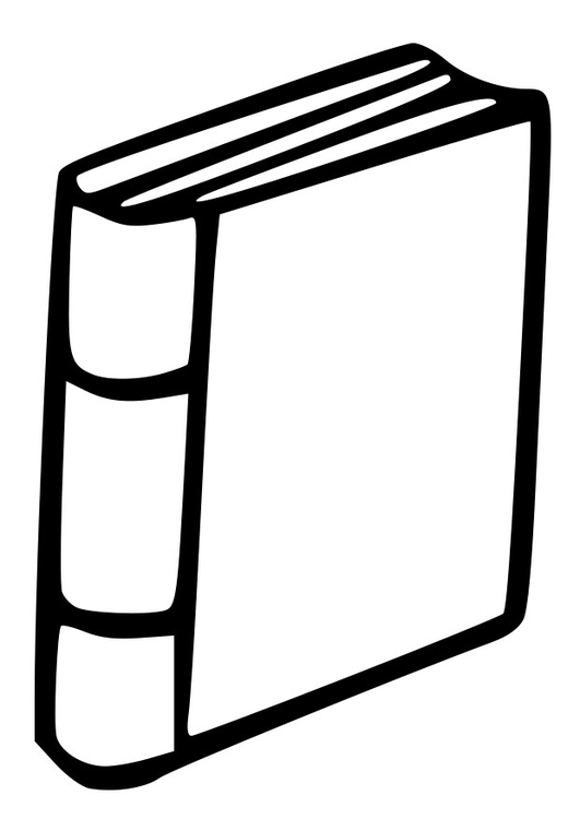 Dibujo de Libros para Colorear - Dibujos.net