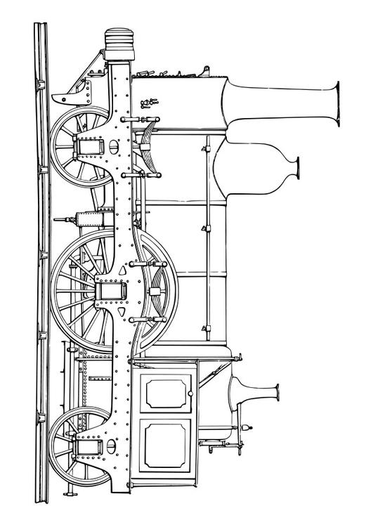 locomotora de vapor