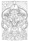 dibujo-para-colorear Mago