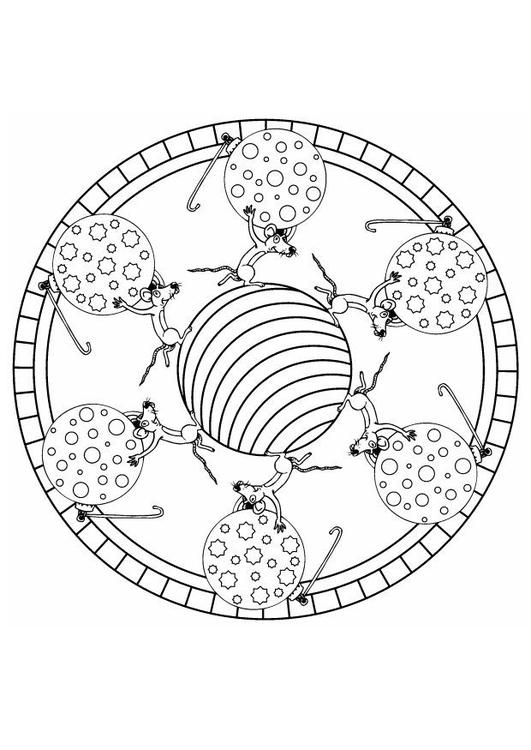 Mandala - navidad