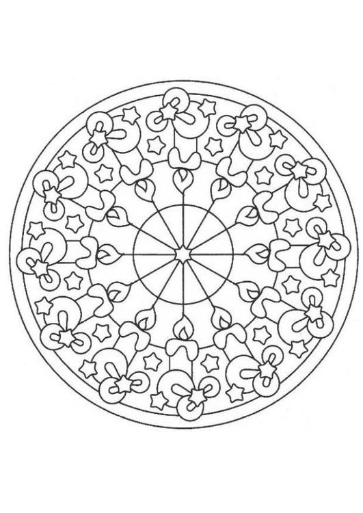Mandala - navidad