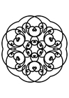 Dibujos para colorear mandala