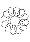Dibujo para colorear mandala15