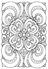 Dibujos para colorear mandala4a