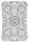 Dibujo para colorear mandala5a