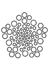 Dibujo para colorear mandala6