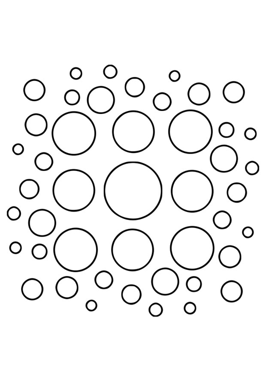 Dibujo para colorear mandala8