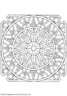 Dibujos para colorear MandalaQ1