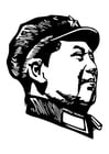 Dibujos para colorear Mao Zedong