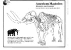 Dibujos para colorear Mastodonte