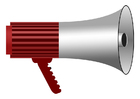 Imagen megáfono