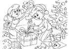 Dibujos para colorear Navidad