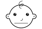 Dibujo para colorear neutral