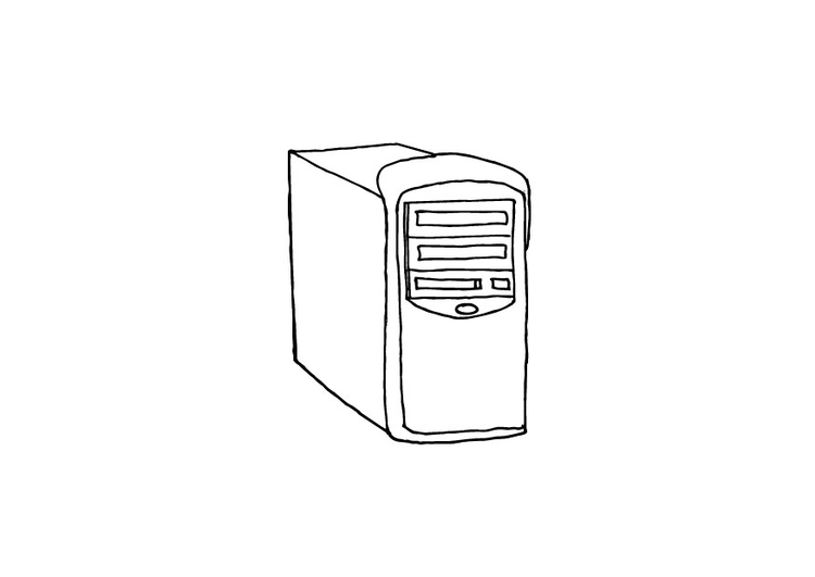 Triazs Imagen Para Dibujar Un Cpu