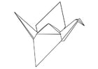 Dibujos para colorear origami