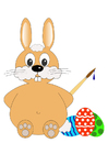 Imagen pascua - conejo de pascua