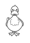Dibujos para colorear pato