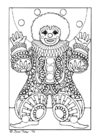dibujo-para-colorear Payaso