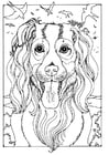 Dibujos para colorear perro pastor