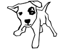 Dibujos para colorear Perro