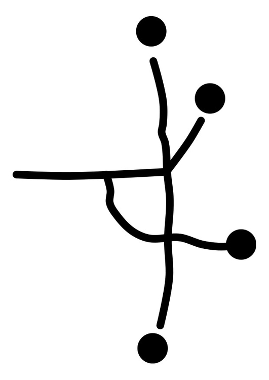 Dibujo para colorear pintura rupestre - Dibujos Para Imprimir Gratis