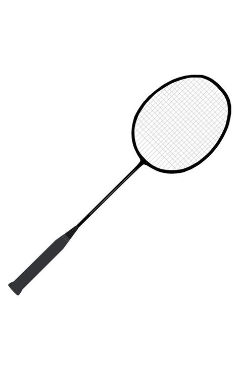 raqueta de badminton 