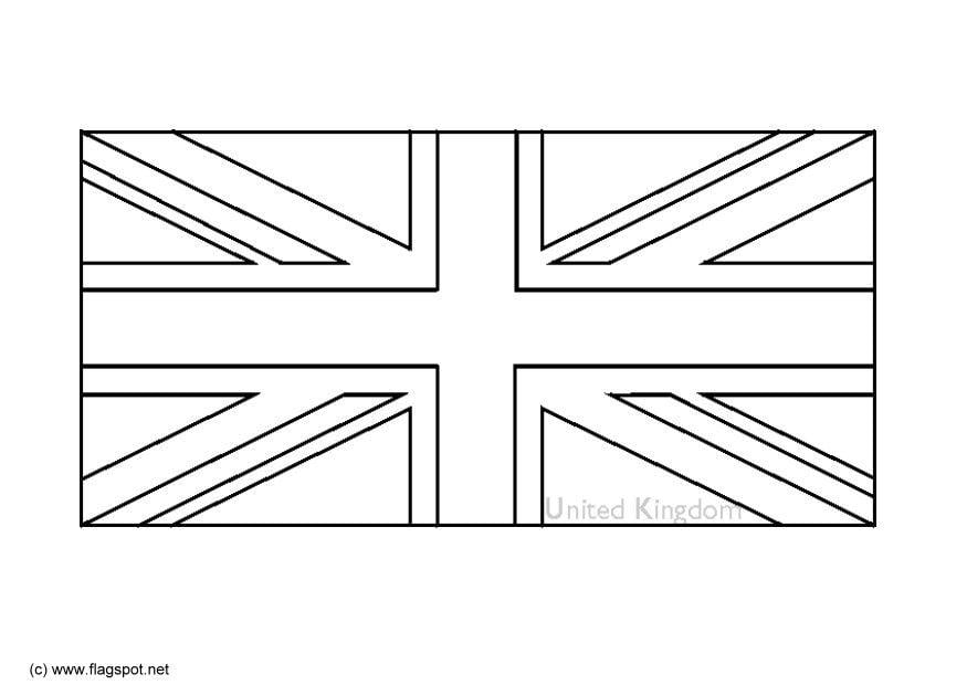 Dibujo para colorear Reino Unido