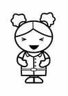 Dibujo para colorear reÃ­r
