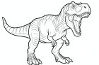 rugiente T-rex