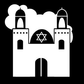 Dibujo para colorear Sinagoga