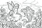 sirena y hada