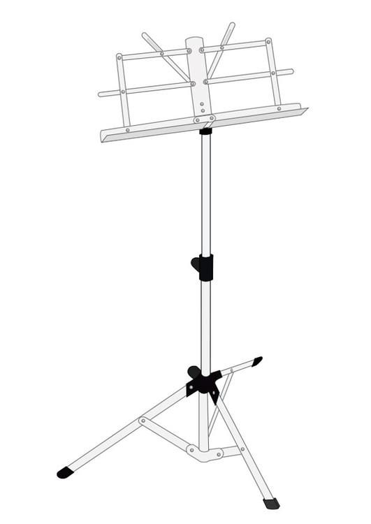 soporte para partituras