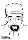 Dibujo para colorear Spike Lee