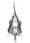 Dibujos para colorear Sputnik