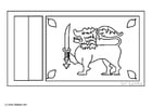 Dibujo para colorear Sri Lanka