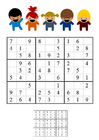 Imagen sudoku - niÃ±os