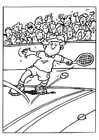 Dibujo para colorear Tenis