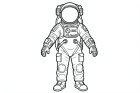 traje espacial para astronauta