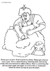Dibujo para colorear Trasquilar una oveja