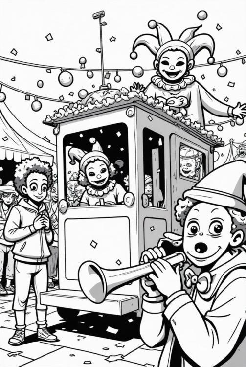 tren de carnaval
