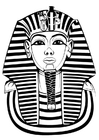 Dibujos para colorear Tutankamon