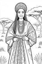 vestimenta tradicional africana
