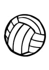 Dibujo para colorear Voleybol