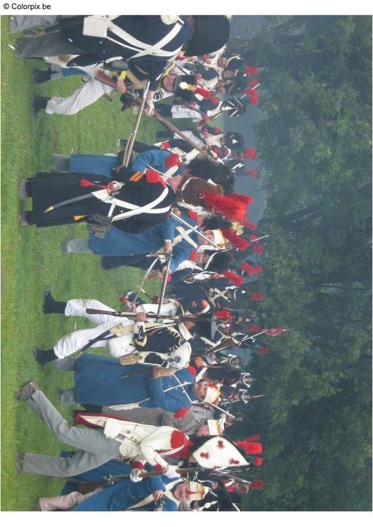 Batalla en Waterloo