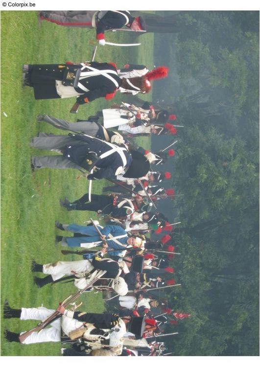 Batalla en Waterloo