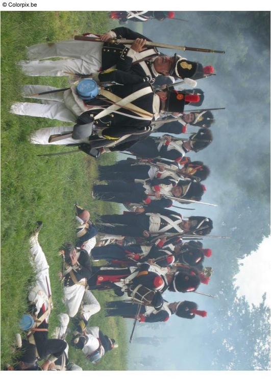 Batalla en Waterloo