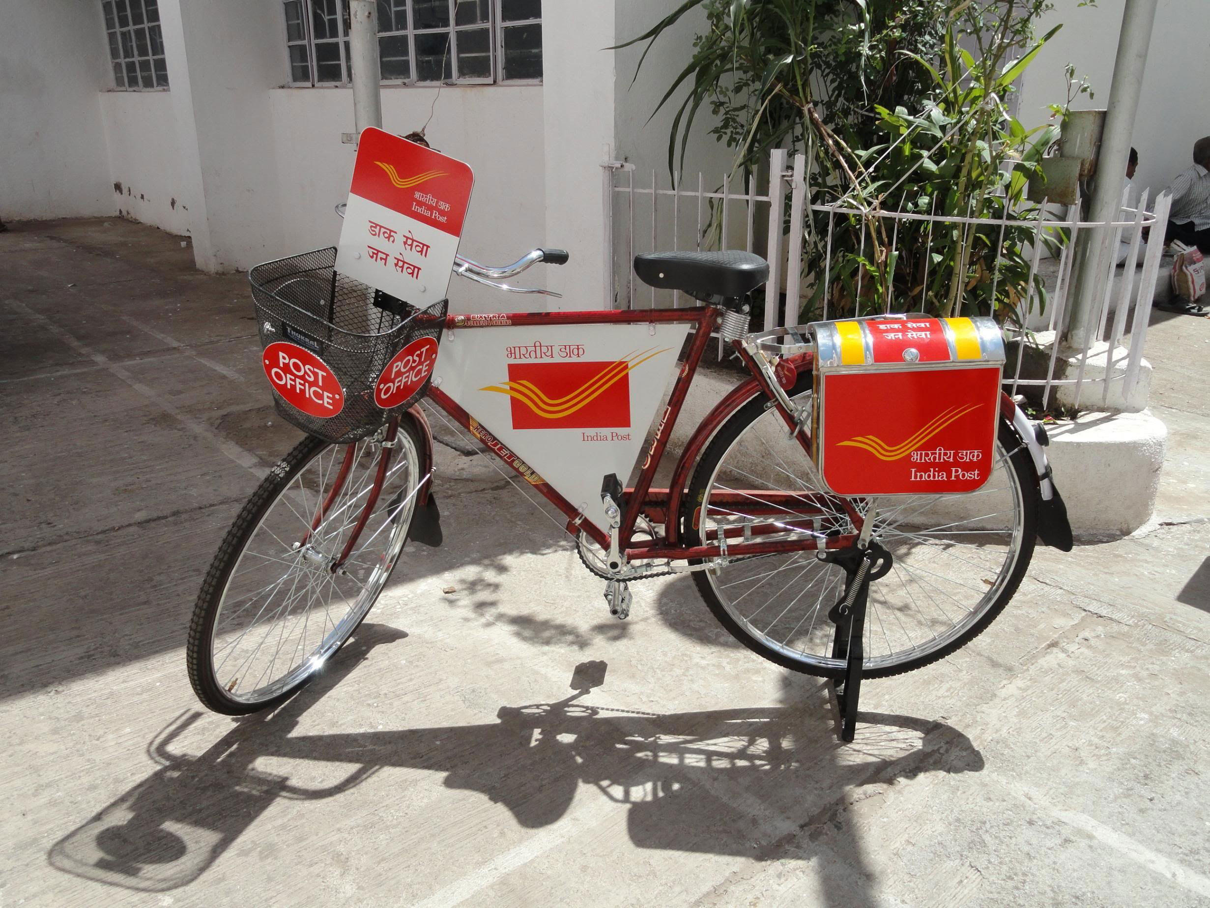 Foto bicicleta de correo