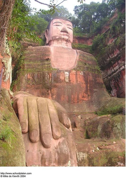 Buda gigante en Leshan