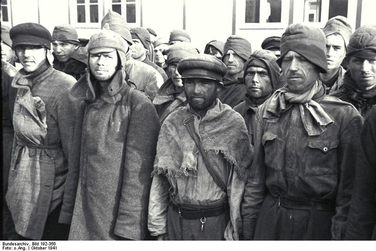 Foto Campo de concentraciÃ³n Mauthausen - prisioneros de guerra rusos (2)